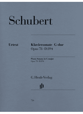 Klaviersonate G-dur op. 78 D 894